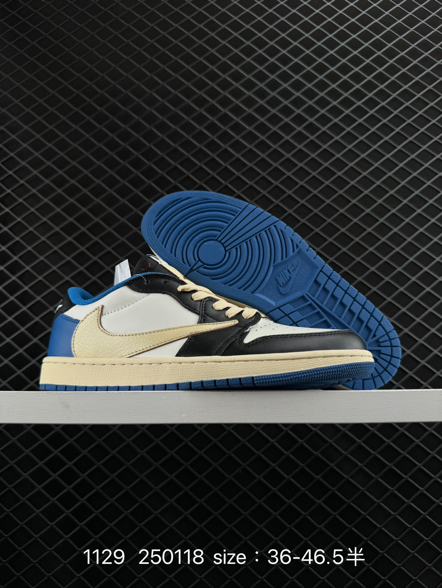 Travis Scott x Air Jordan 1 ” Reverse Mocha “